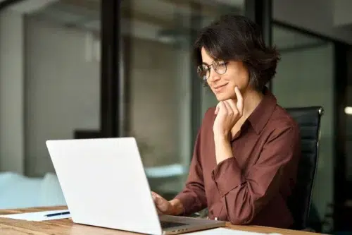 IT woman checking what is SaaS management platform