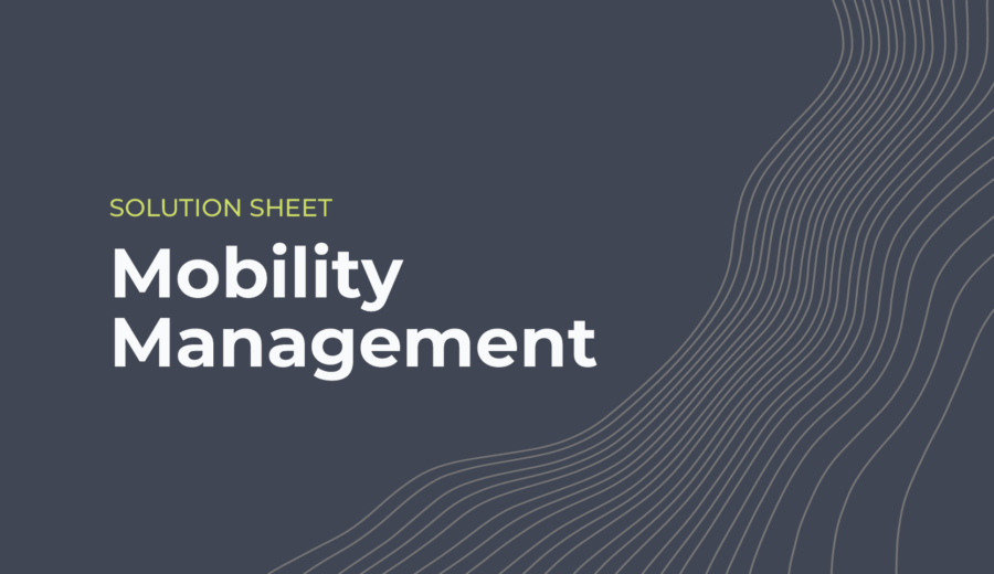 mobility management solution sheet thumbnail